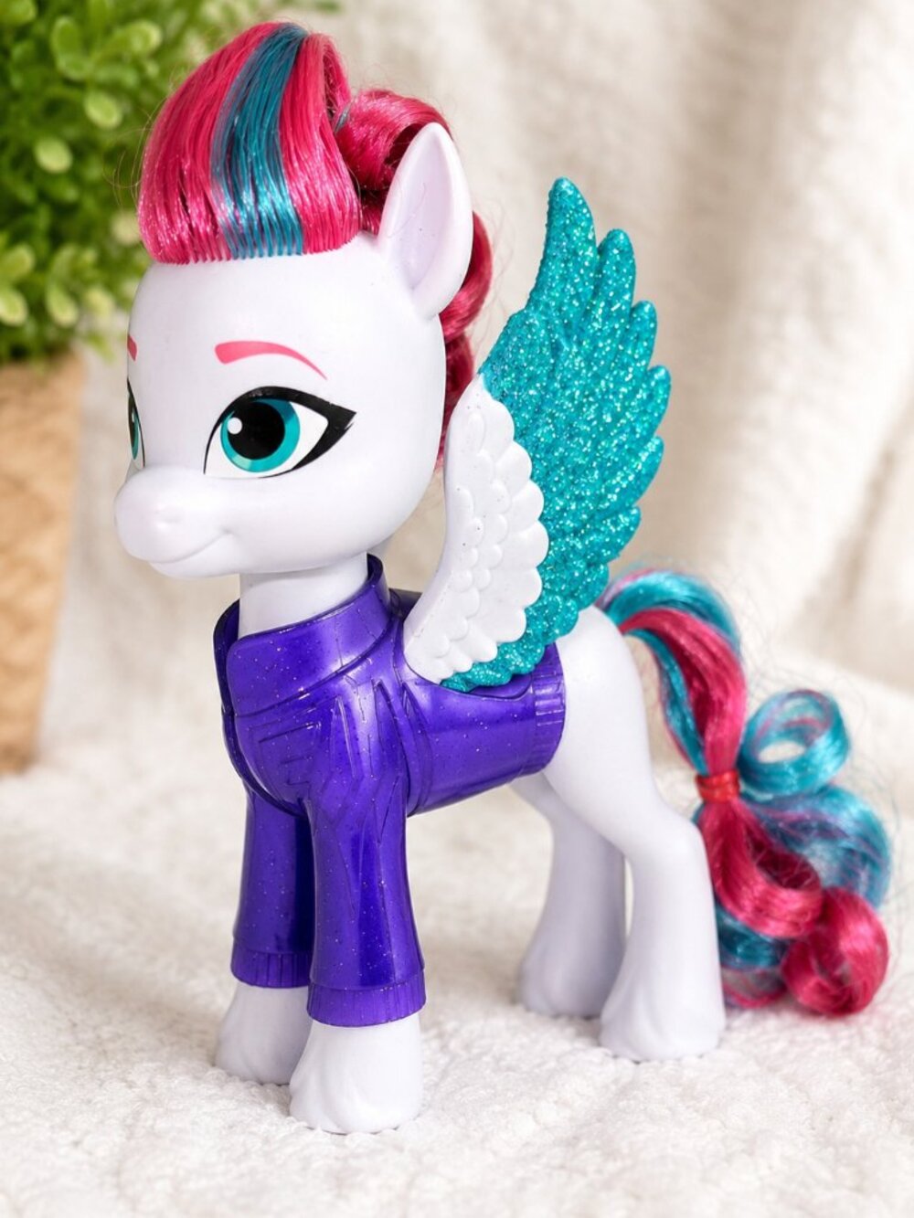 My Little Pony Zipp Storm Pegasus Figure Purple Flight Suit Hasbro 2021